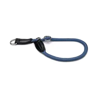 Lionto Hundehalsband Aus Strapazierfähigem Nylon Für Hundetraining, Länge 40 Cm, 0, 8 Cm Dicke, Zugstopp Halsband Für Hunde, Lederimitat Mit