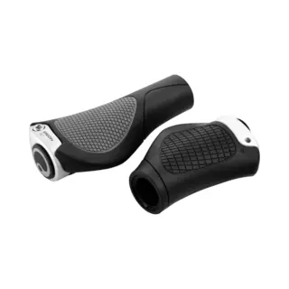 Ergon - GC1 Ergonomic Lock-on Bicycle Handlebar Grips | Rohloff/Nexus Compatibility | For Mtn Bikes | Schwarz