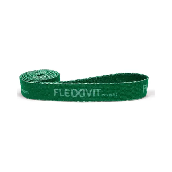 Flexvit Revolve Band Groen Medium | Elastische Weerstandsband Voor Krachttraining, Flexibiliteit & Revalidatie – Verstelbare Weerstand, Wasbaar, thumbnail