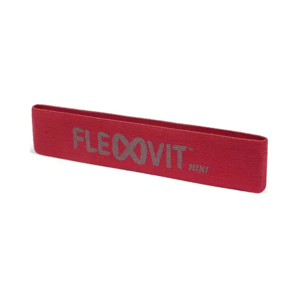 Flexvit Mini Band Rood Matig | Weerstandsbundel Voor Krachttraining, Revalidatie & Fysiotherapie | 6 Weerstandsniveaus | Geschikt Voor Thuisfitness En thumbnail
