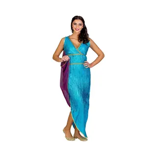 Dressforfun Tectake Frauenkostüm Griechische Schönheit Kassandra | Langes Kleid Mit Sexy Ausschnitt | Angenähte Schärpe (M | Nr. 300411)