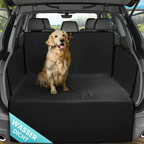 Heldenwerk Kofferraumschutz Hund Mit Seiten- Und Ladekantenschutz - Universal Auto Kofferraum Hundedecke Wasserdicht & Kratzfest - Kofferraumdecke thumbnail