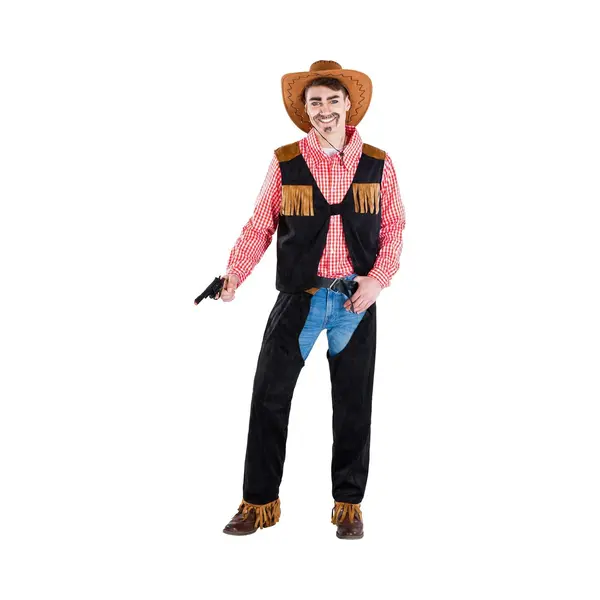 Tectake Dressforfun - Herenkostuum Cowboy Matthew S - Verkleedkleding Kostuum Halloween Verkleden Feestkleding Carnavalskleding Carnaval Feestkledij thumbnail