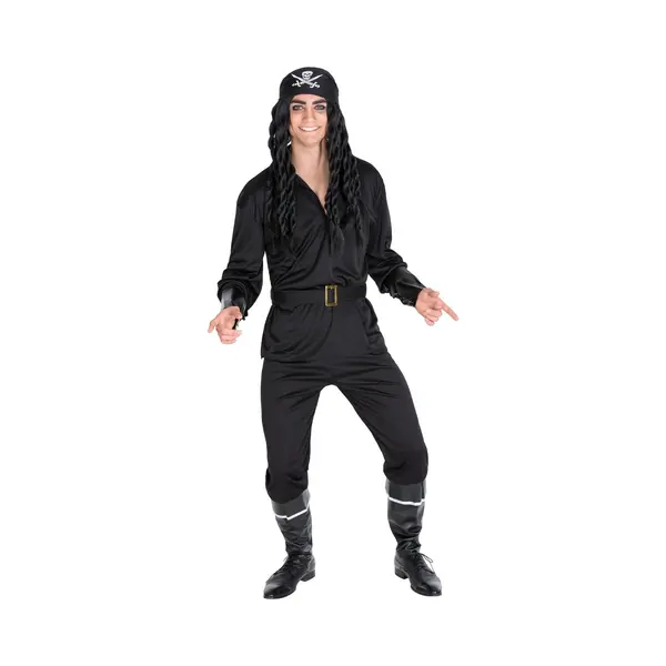 Tectake Dressforfun - Herenkostuum Piraat Stoppelbaard Xxl - Verkleedkleding Kostuum Halloween Verkleden Feestkleding Carnavalskleding Carnaval Feestkledij thumbnail