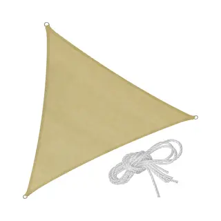 TecTake 402603 Sonnensegel Beige