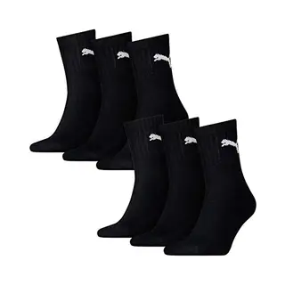 6 Paar Puma Sokken Korte Crew Sportsokken Tennissokken Maat 35 - 49 Unisex