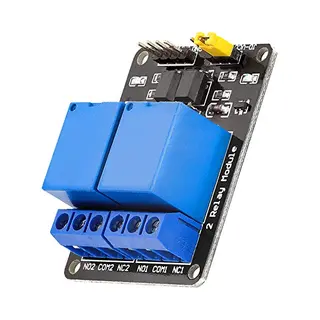 Az Delivery AZDelivery 2-Relay Module 5V Met Optocoupler Low-Level-Trigger Compatibel Met Arduino Inclusief E-Book! 1