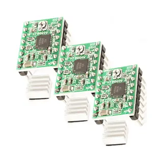 Az Delivery AZDelivery 3 X A4988 Stappenmotor Driver Module Met Koellichaam Compatibel Met Arduino