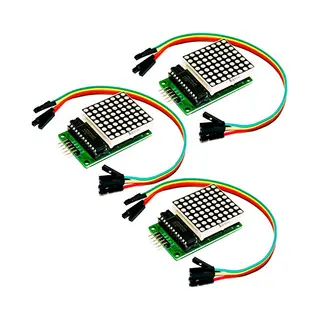 AZDelivery 5 X MAX7219 8 X 8 Dot Matrix Mcu 64 Led Panel Display Module Compatible With Arduino Including E-Book!