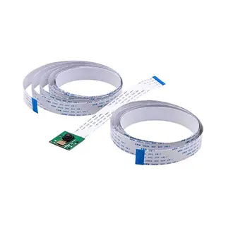 AZDelivery 5MP Raspberry Pi Camera Module 1080p Webcam Support OV5647 Sensor, With 2 Replacement Flex Cables 200cm & 50cm Including E-Book!