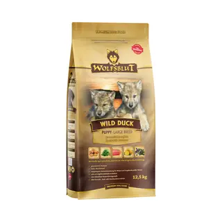 Wolfsblut Wild Duck Puppy Large Breed 12, 5 Kg