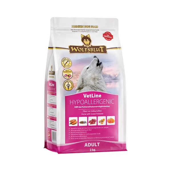 Wolfsblut VetLine Hypoallergenisch 2 kg Erwachsene Pferd thumbnail