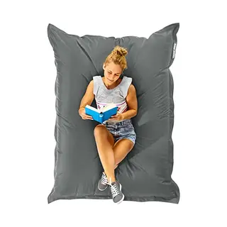 Green Bean Sitzsack Xxl Outdoor Sitzsack Square 140x180cm (Xxl Riesensitzsack 140x180cm 380 Liter Kinder & Erwachsene Bean Bag Eps Perlen Füllung,