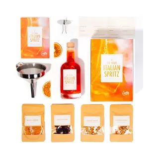 Craftly Italienisches Spritz Infusion-kit | Einzigartiges Aperitivo-Erlebnis Zu Hause | Diy Cocktail Set Für Aperitivo Und Spritz