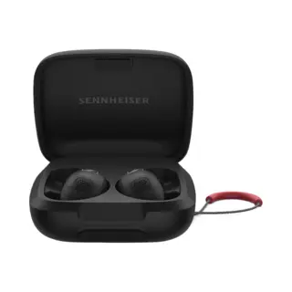 Sennheiser Momentum Sport (Aktive Geräuschunterdrückung, 5.50 h, Kabellos), Kopfhörer, Schwarz
