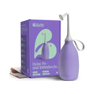 Bidetlity Bidet Proud Purple Camping bidet shower 0.45 L