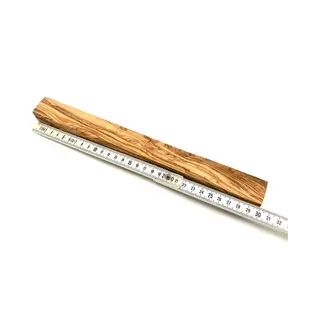 D.O.M. Olijfhouten Blok 30 Cm - Hout Voor Houtbewerking En Diy-projecten