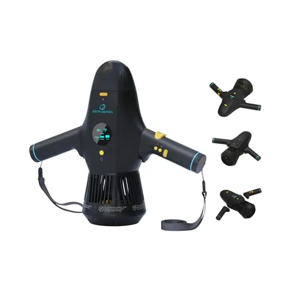 Spinera Underwater Powerfin & Scooter 280 W – 4500 mAh (99, 9 Wh) Unterwasserscooter & Powerfin Für Sup/Kajak, 3‑Stufen‑Fernbedienung, thumbnail