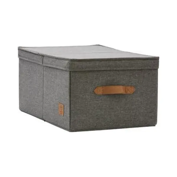 Store It Opbergdoos Grijs Kledingkast - 47 X 30 X 22 Cm - Klapdeksel thumbnail