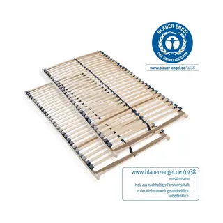 Sleepneo - Lattenbodem 160x200 - Stabiel Beukenhouten Frame - Bedbodem
