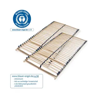 Lattenbodem 200x200 - Beukenhouten - Sleepneo - 7 Zones - Bedbodem