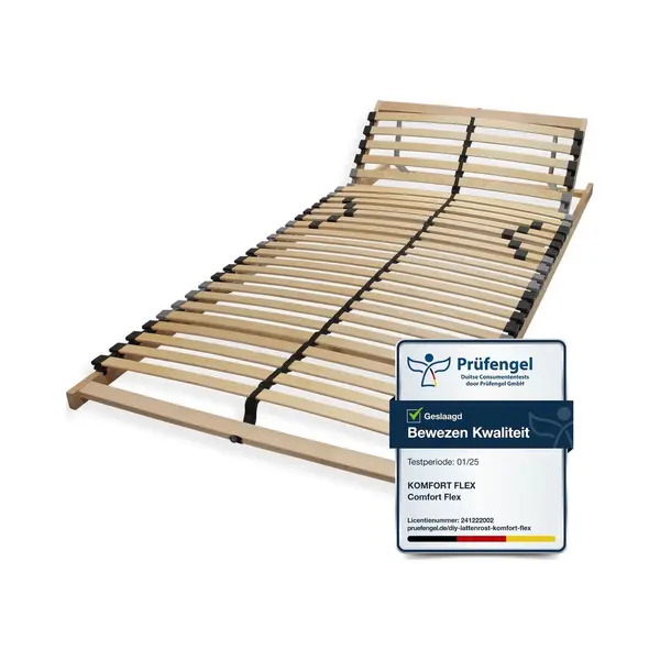 Sleepneo - Lattenbodem 100x200 - Verstelbaar Hoofdbord - Bedbodem thumbnail