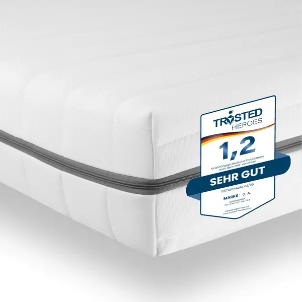 Sleepneo - Matras 100x190 - 15 Cm Dik - Koudschuim - H2&H3 Duo Hardheid - Gemiddeld thumbnail