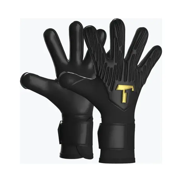 T1TAN Rebel 2.0 Black-Out Junior - Torwarthandschuhe Kinder - Die Handschuhe Für Kinder Und Fußball - Größe 6 thumbnail