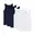 Wit/blauw