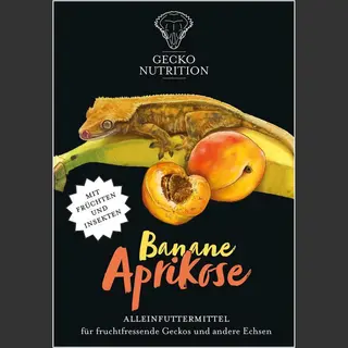 Gecko Nutrition Banaan / Abrikoos 50 Gram
