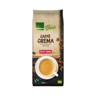Edeka Bio Caffè Crema Ganze Bohnen 1KG