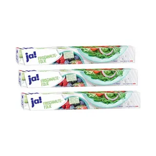 Ja! ® | 3 X 75 Meter Vershoudfolie | Keukenfolie | 75 Meter Folie Per Rol