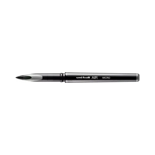 Uni-ball - Air, Micro Nib, Black Liquid Ink Rollerball Pens (12pc Set) - Smooth, Comfortable, Long Lasting, Japanese Quality, For School, Work, thumbnail