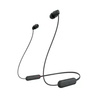 Sony Wi-C100 Kopfhörer Kabellos im Ohr Anrufe/Musik Bluetooth Schwarz