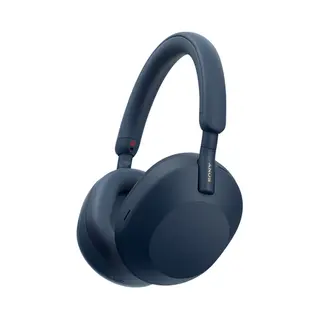 Sony Wh-1000XM5 Noise Cancelling Wireless Headphones, 30 hours battery life, Overhead Bluetooth Headphones, Optimised for Alexa and Google Assistant, Ios and Android with Built-In Mic, in Midnight Blue