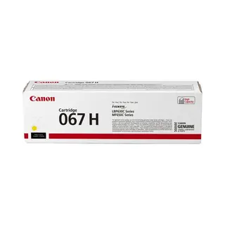 Canon 067H Tonerkartusche 1 Stk. Original Gelb