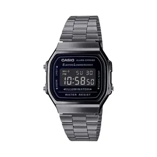 Casio A168WEGG-1BEF horloge Man Quartz Grijs