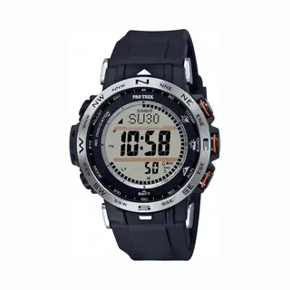 Casio, Armbanduhr, Pro Trek, Schwarz, (Digitaluhr, 45 mm)