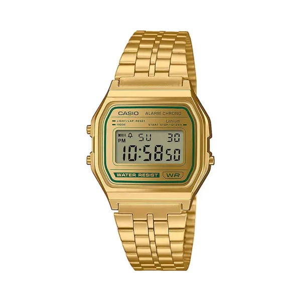 Casio Vintage Digitaluhr Vintage Iconic Goldfarben/Grün thumbnail
