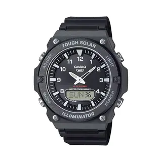 Casio Edifice Solaruhr Für Herren AnaDigi Schwarz