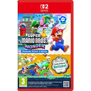 Nintendo Super Mario Bros. Wonder ( Switch 2) Nintendo Switch 2-editie Japans, Engels, Frans, Italiaans, Spaans, Koreaans, Nederlands, Portugees, Russisch, Vereenvoudigd Chinees, Traditioneel Chinees, Por-Bra, Pools, Thais Nintendo Switch 2