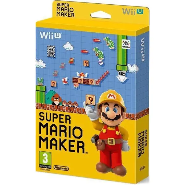 Nintendo Super Mario Maker + Artbook /Wii-U thumbnail