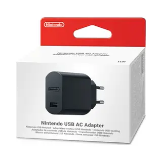 Nintendo Klassieke Mini Usb Ac Adapter, Andere Spelaccessoires, Zwart