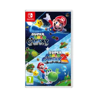 Nintendo Super Mario Galaxy + Super Mario Galaxy 2 Standaard Traditioneel Chinees, Duits, Nederlands, Engels, Spaans, Frans, Italiaans, Japans, Koreaans, Portugees Nintendo Switch