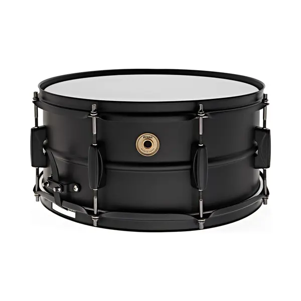 Tama 14" X 6.5" Metalworks Black On Black Steel Snare Drum thumbnail