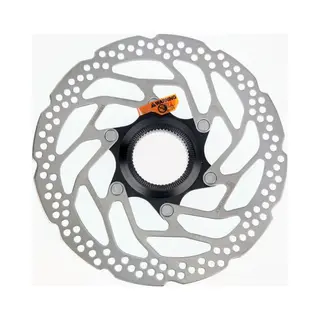 Shimano E-Bike Systems Sm-RT30 Bremsscheibe Mit Magnet-Verschlussring Für Ew-SS302, Silver, 160 Mm