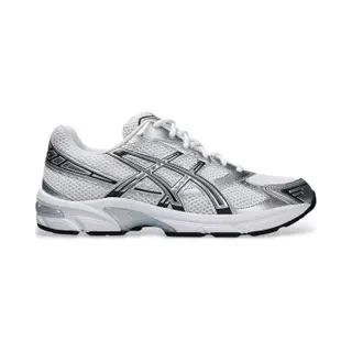 Asicsvoor Mannen. 1201B020 Trainers Gel-1130 Wit, Zilver (37), Plat, Veters, Casual, Sportief, Meerdere Sporten