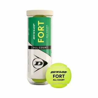Dunlop Fort All Court 3 Ball Tube