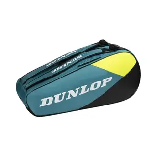 Dunlop Sx Club Racket Bag 6 Pack-Black, Turquoise Black