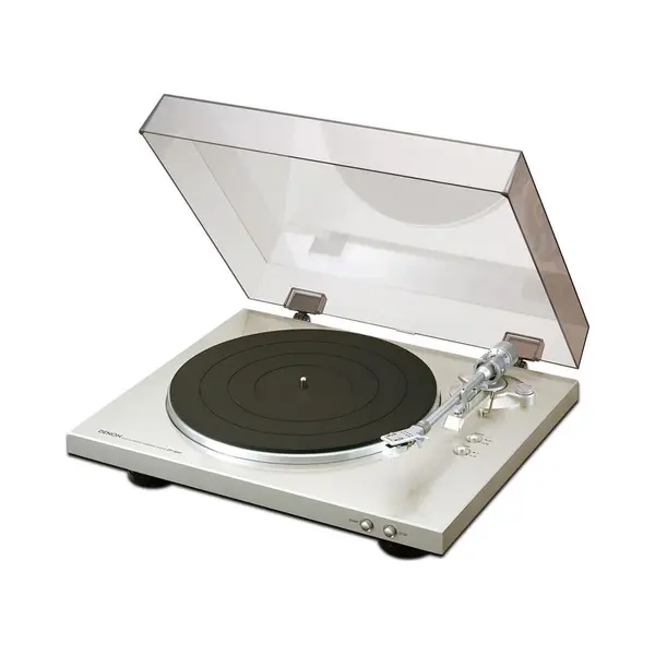 Denon Dp-300 F Vollautomatischer Plattenspieler (Riemenantrieb, Integrierter Vorverstärker) Premium Silber thumbnail